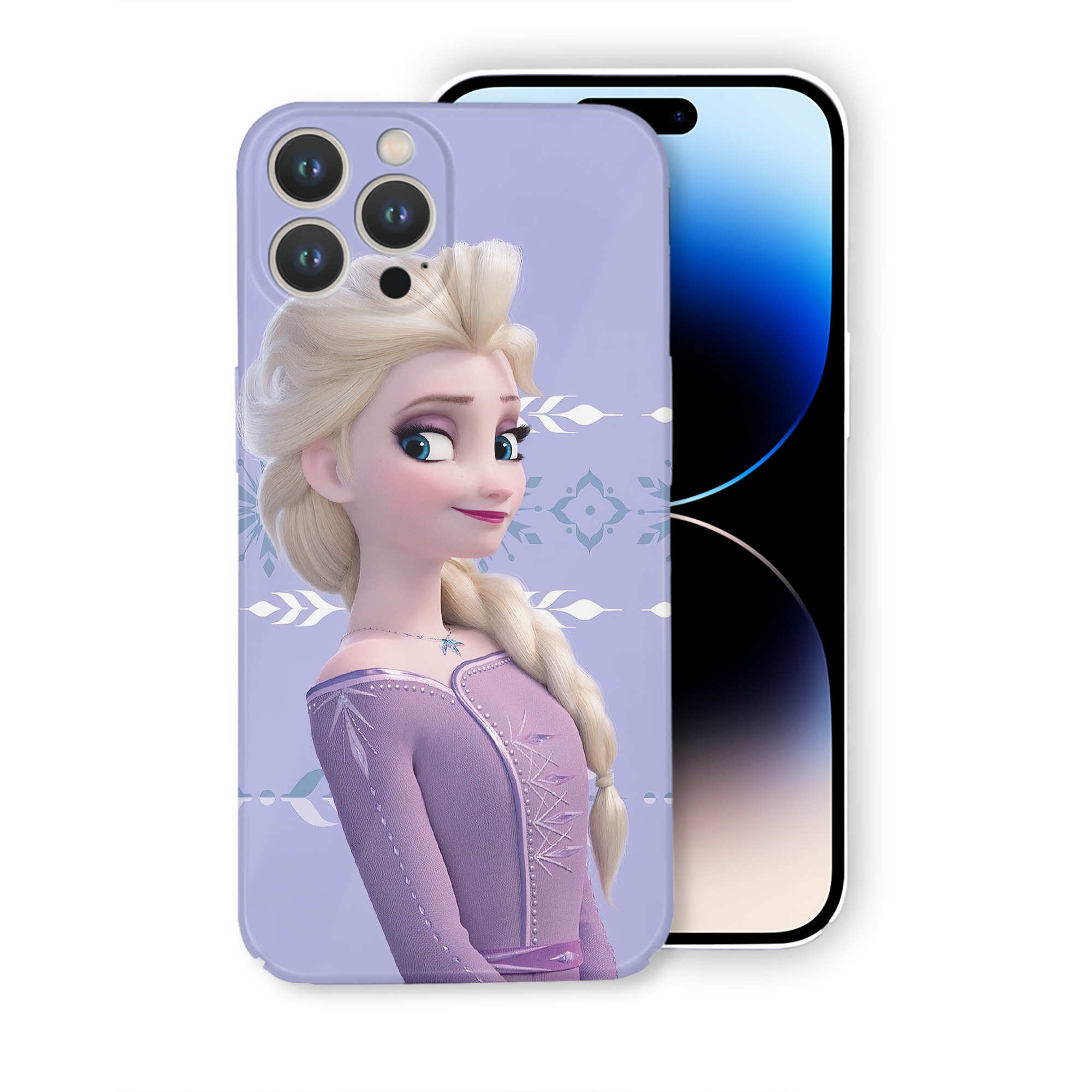 （画像用） アナと雪の女王 アンナ エルサ Frozen Anna Elsa 【iPhone 14シリーズ対応】ハードケース